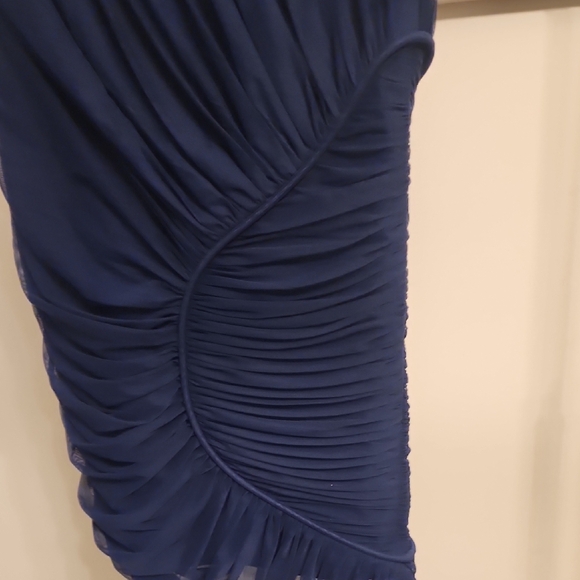 Herve Leger Ruched Ponte And Stretch-Tulle Skirt Size S - Picture 7 of 8